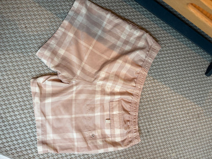 Burberry Beige Check Swim Shorts – XL