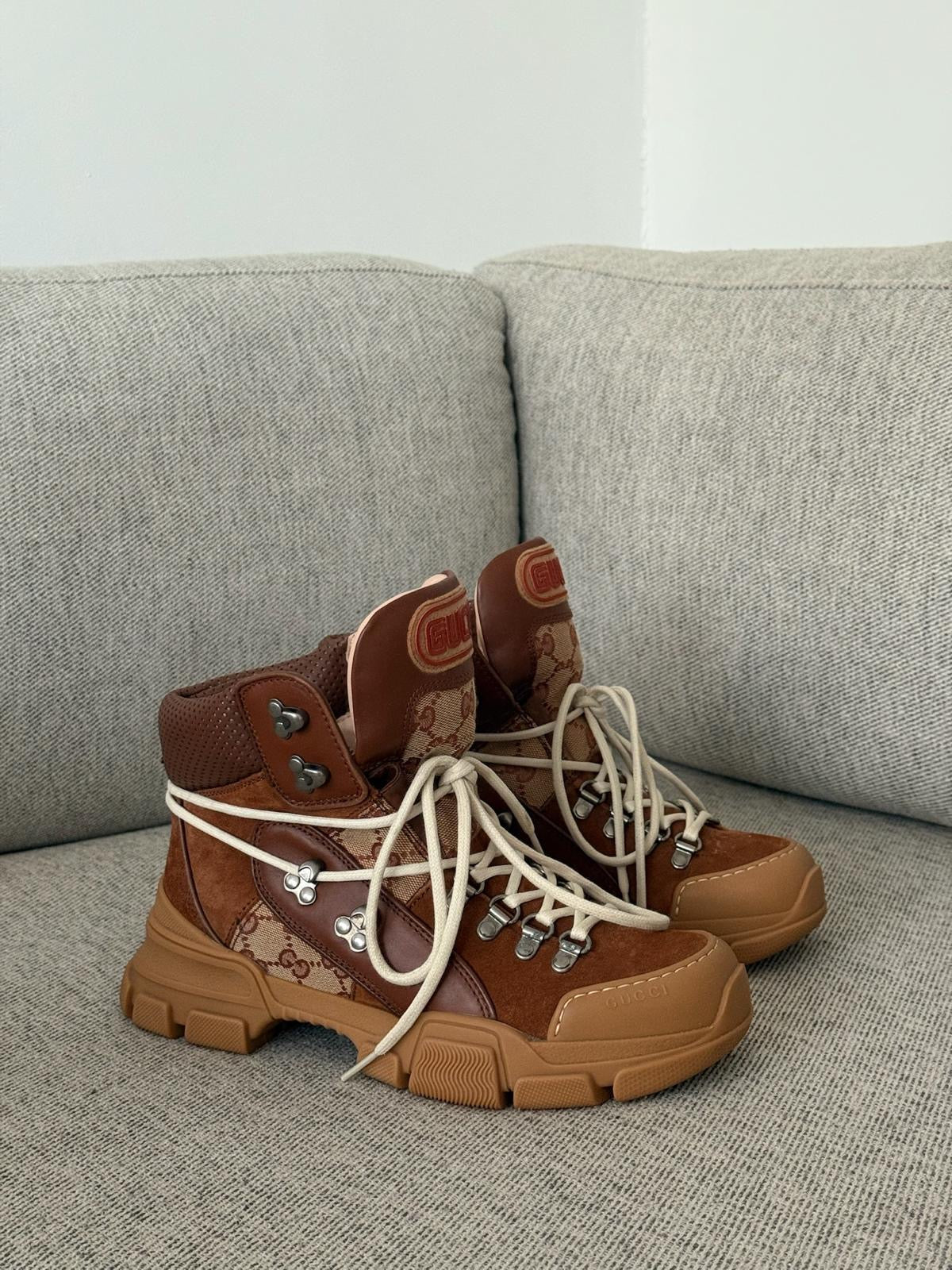 Gucci Flashtrek GG Sneaker boot, Brand New - 39/UK6