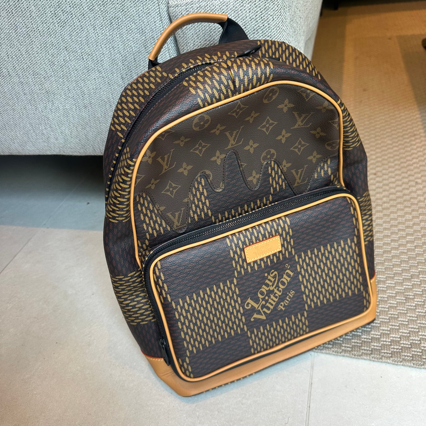 Louis Vuitton X Nigo Damier Giant Campus Backpack - Limited Edition , Brand New