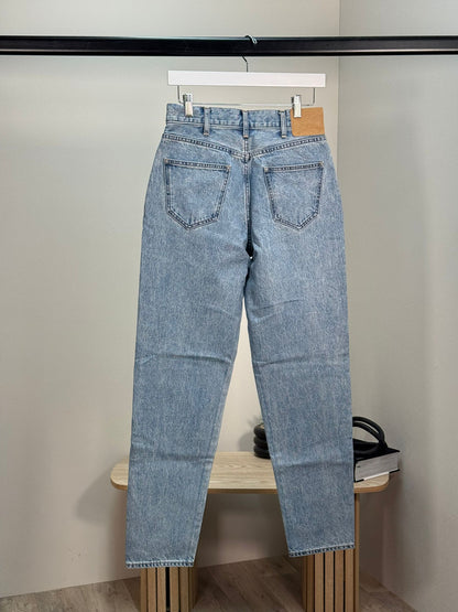 Celine Blue Barrel Leg Denim Jeans - 27
