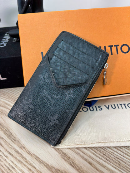 Louis Vuitton Monogram Eclipse card coin holder