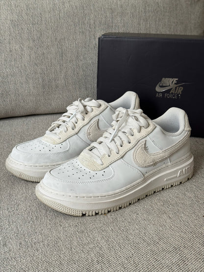Nike Air Force 1 '07 Luxe Ghost White Trainers - UK 7.5