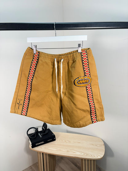 Cactus Jack/Travis Scott Cartoon brown shorts - Large
