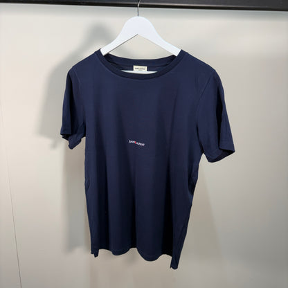 Saint Laurent Navy Blue T-Shirt – UK Small