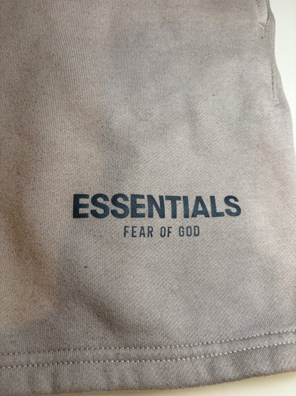 Essentials Stone Tracksuit Shorts – Medium