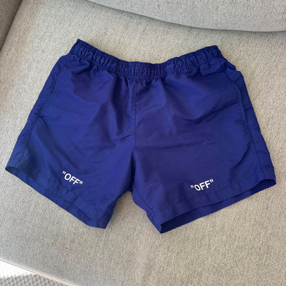 Off-White Purple Swim Shorts – XL
