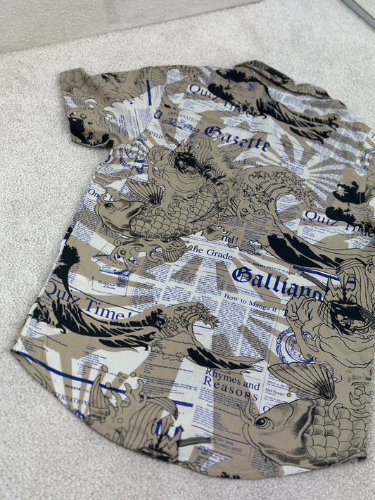 Kids John Galliano Printed Shirt - Age 8