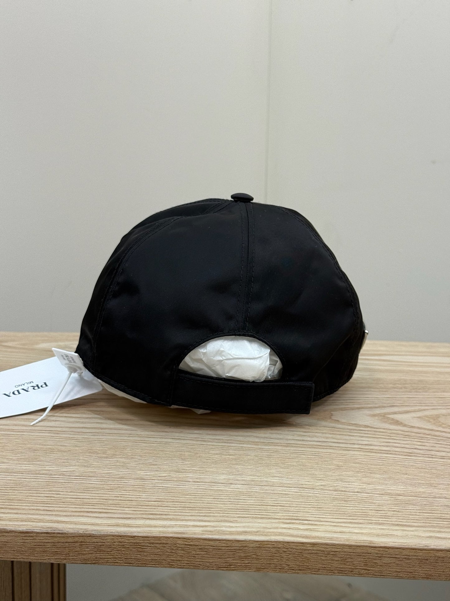 Prada Black Re Nylon Cap- Brand New In Tags