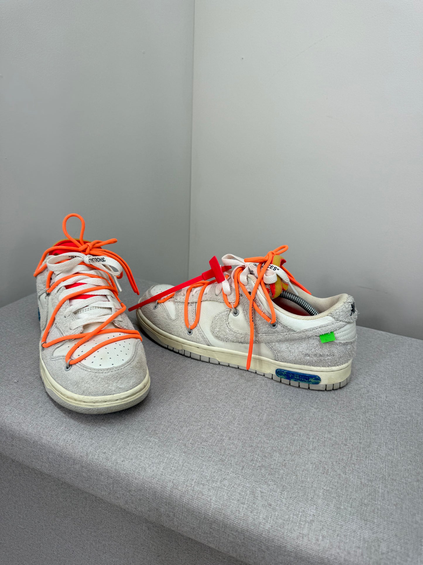 Nike Dunk low Sail /Orange Trainers-UK9