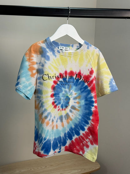 Dior Kids Multi Tie-Dye T-Shirt Age 8