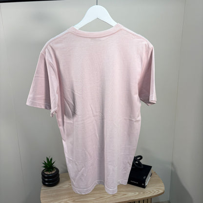 Dior Baby Pink CD Logo T-Shirt – UK Small