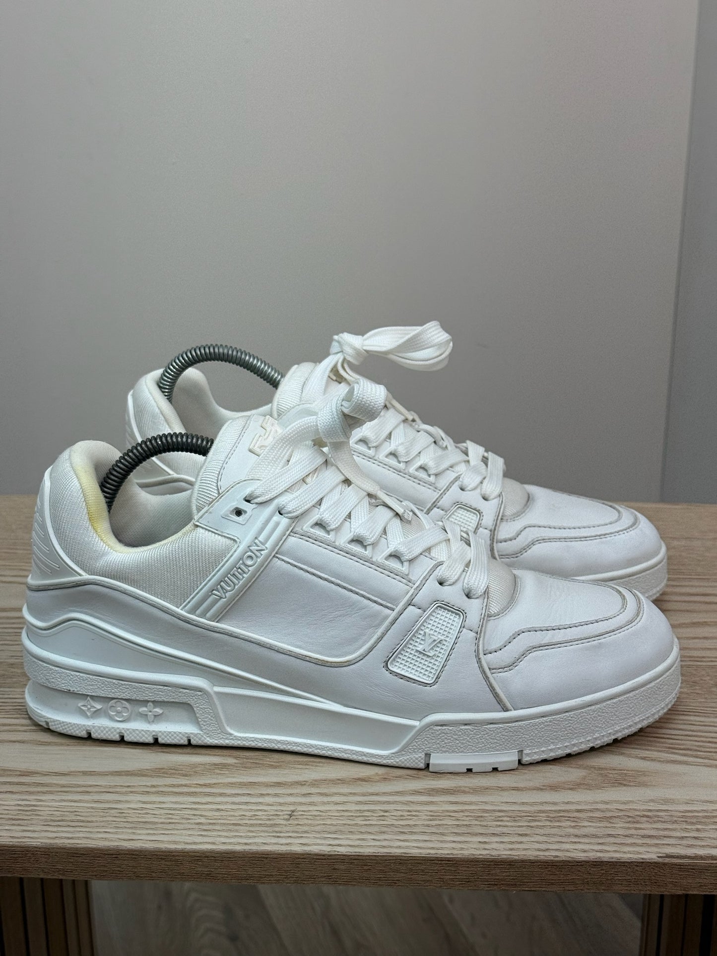 Louis Vuitton White by Virgil Abloh Trainer UK 8