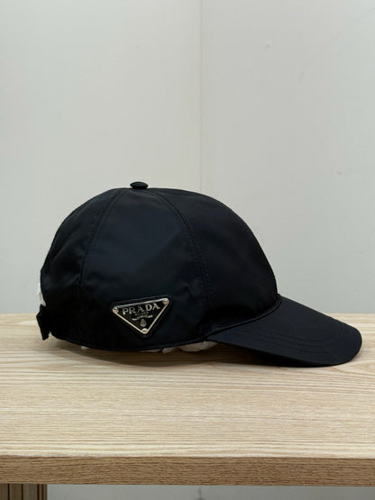 Prada Black Re Nylon Cap- Brand New In Tags