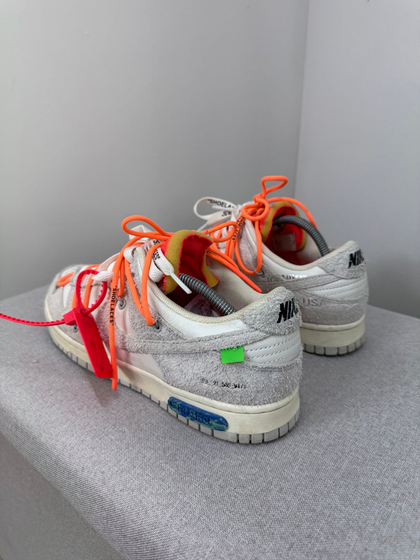 Nike Dunk low Sail /Orange Trainers-UK9