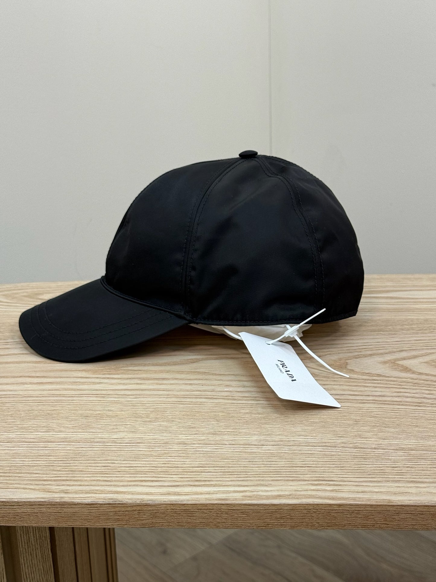 Prada Black Re Nylon Cap- Brand New In Tags