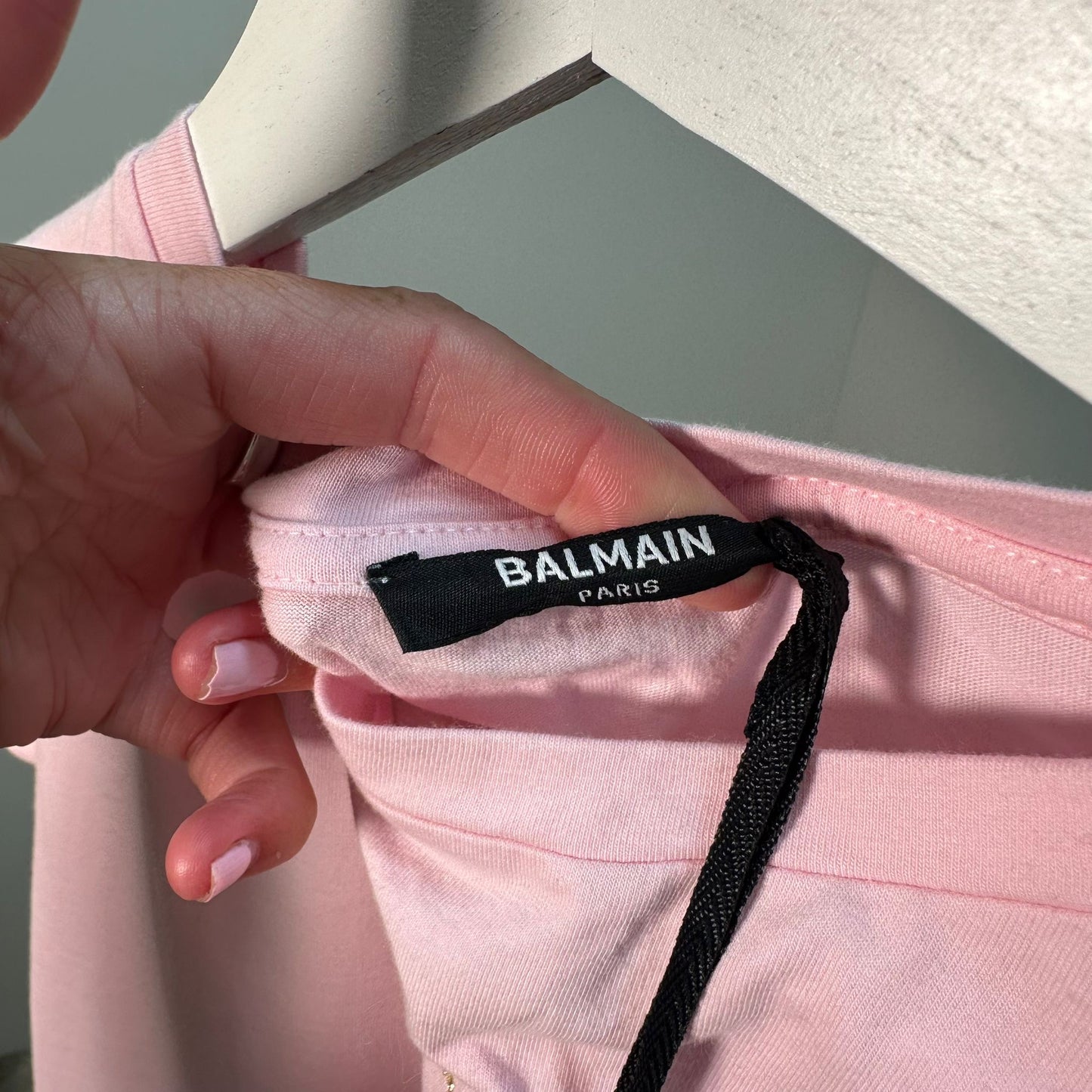 Kids Balmain Pink T-Shirt Dress – New In Tags Age 16