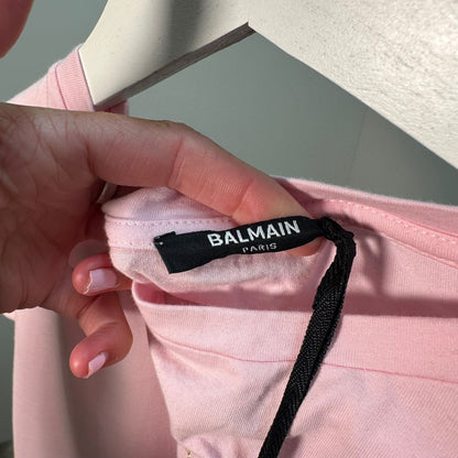 Kids Balmain Pink T-Shirt Dress – New In Tags Age 16