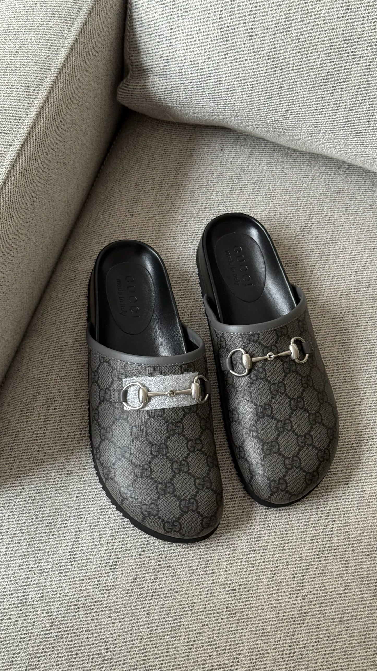 Gucci GG horsebite slider mule - Brand New UK 6.5