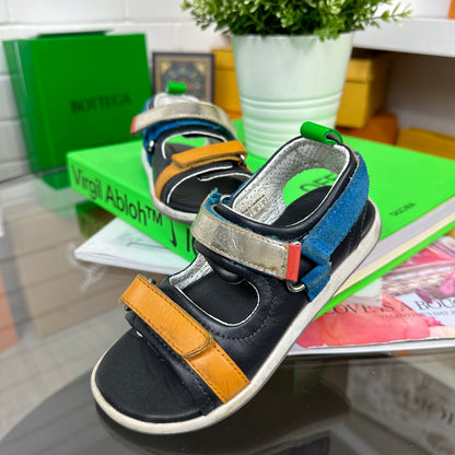 Kids Dolce & Gabbana Beach Navy Sandals (uk9)