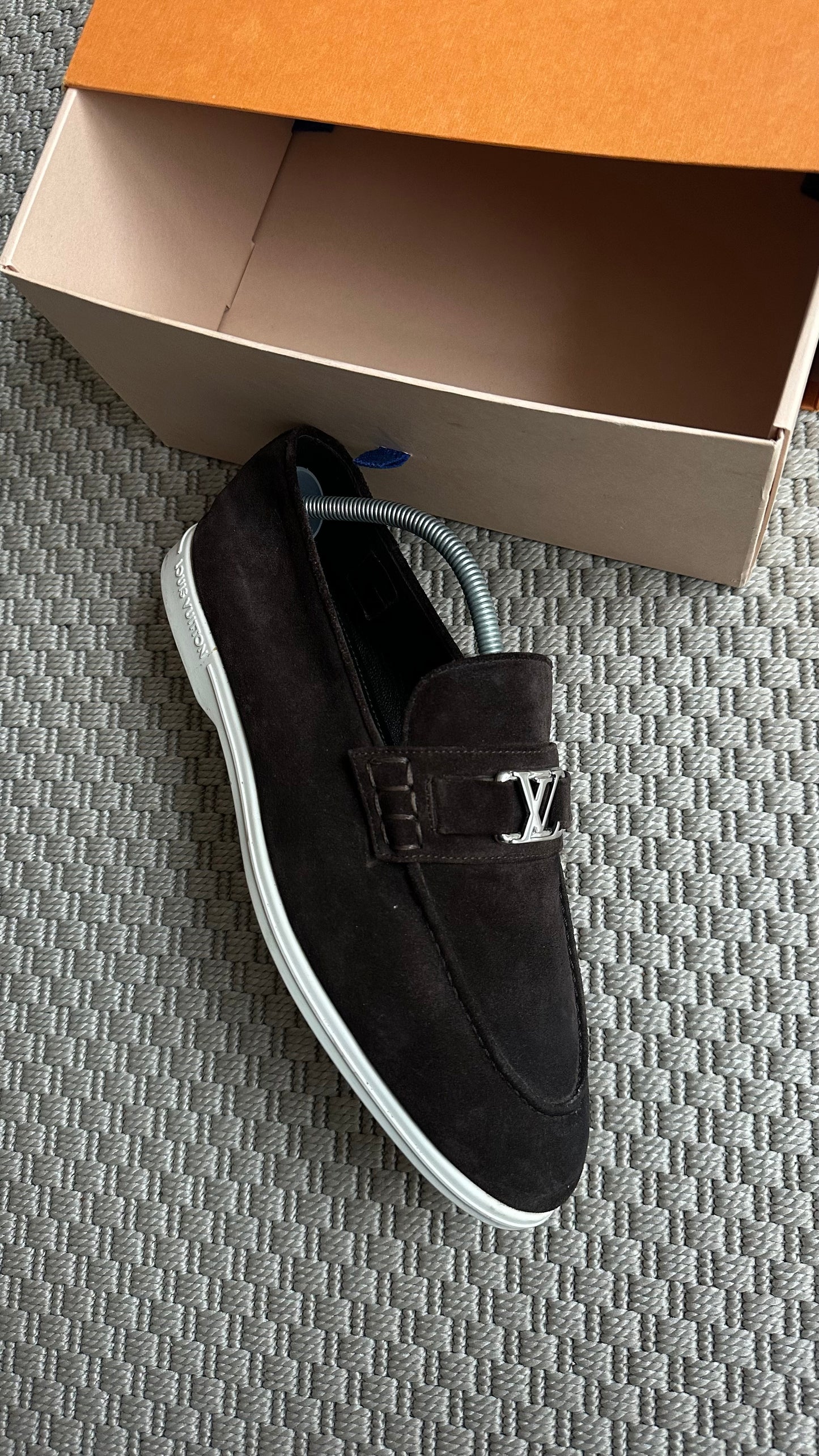 Louis Vuitton Brown Estate Loafers – 8.5