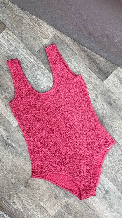 Bottega Veneta Hot Pink Swimsuit , Brand New - UK 8