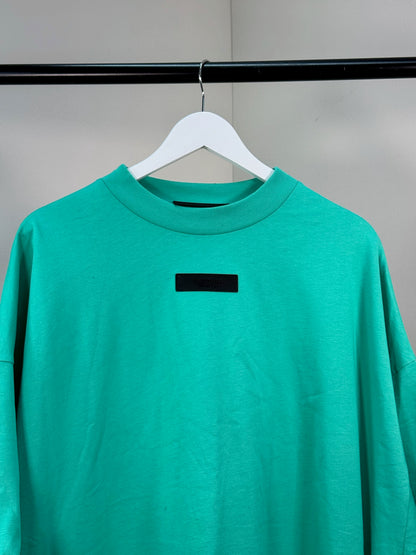 Essentials Green Logo T-Shirt - large
