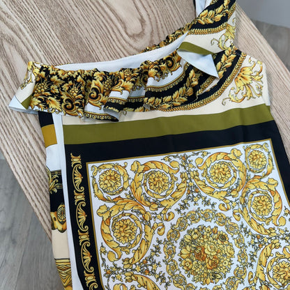 Kids Versace White Gold Swimsuit – Age 14