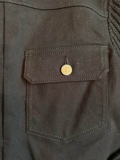 Dior Black Denim Atelier Button-Up Jacket – 54 XL/ XXL