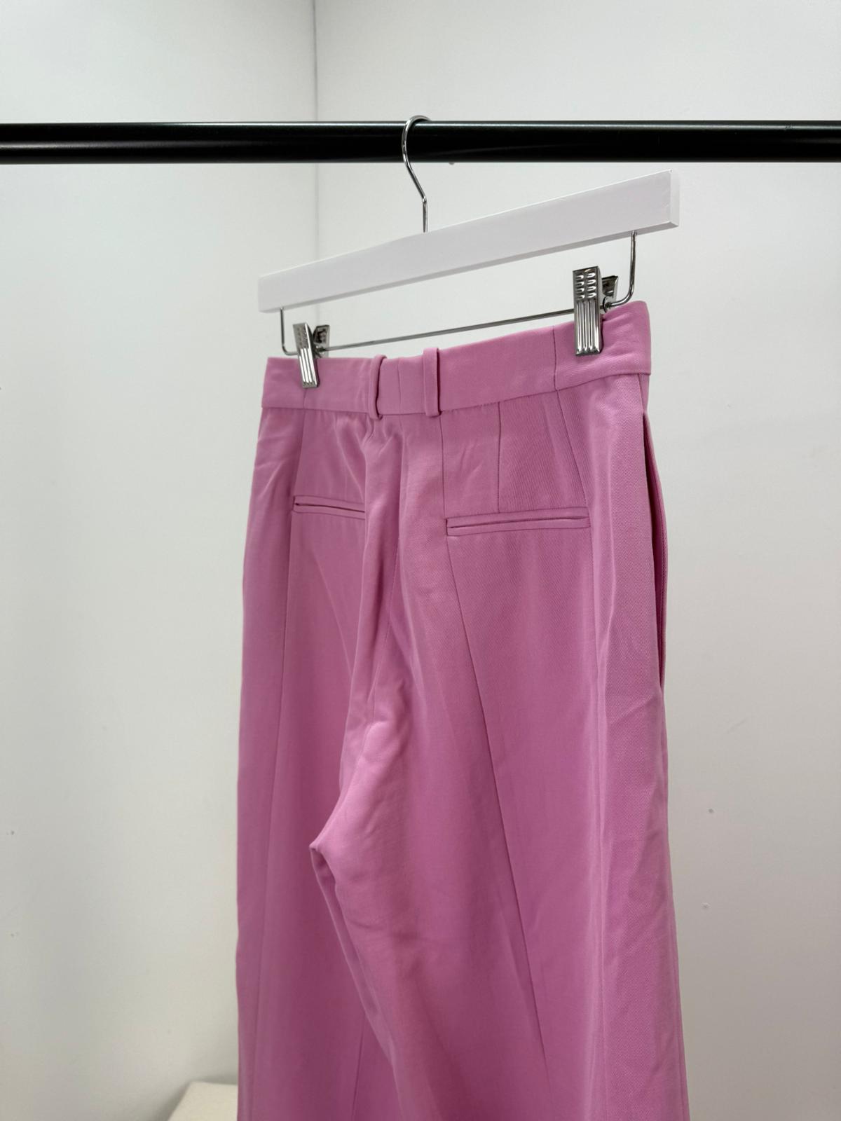 Stella McCartney Pink Straight Leg Trouser - Small