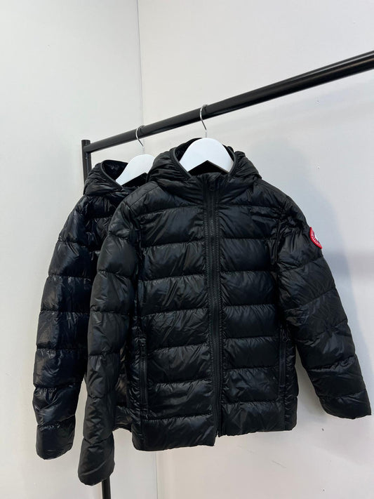 Canada Goose kids black puffer coat - Age 7/8