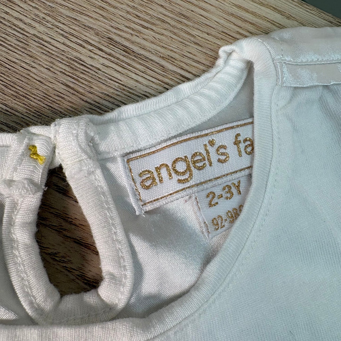 Kids Angel Face Cream Top – Age 2-3