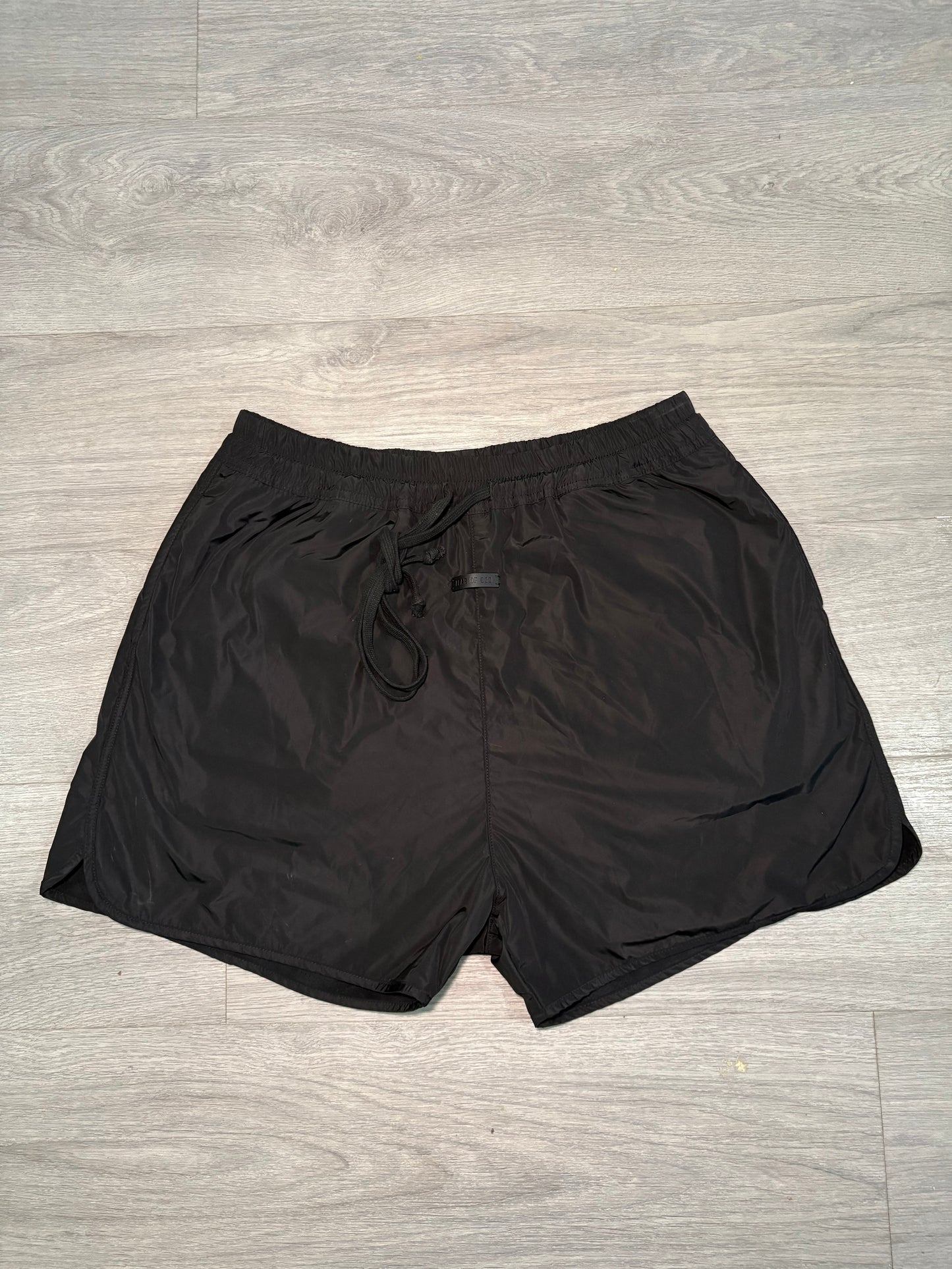 Fear Of God Black Nylon  Shorts – Large