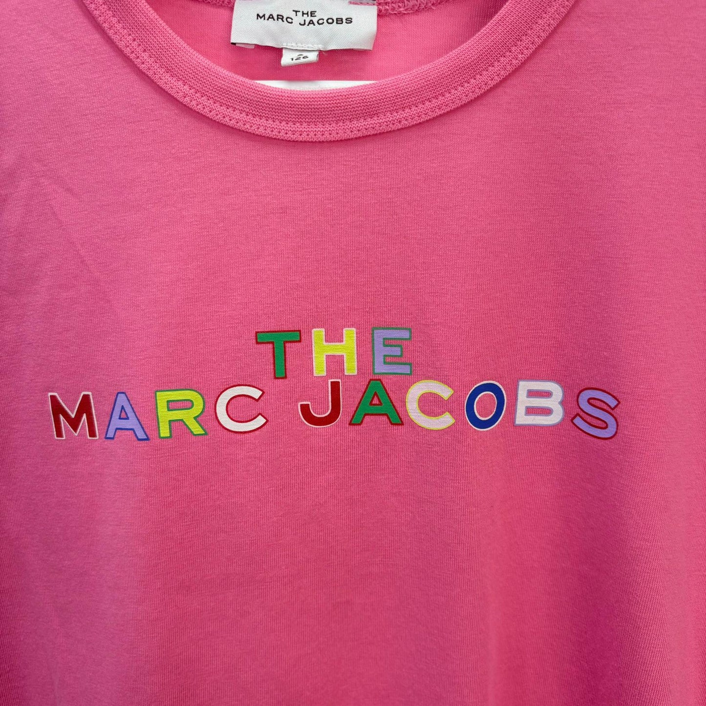 Kids Marc Jacobs Pink Logo T-Shirt- Age 8