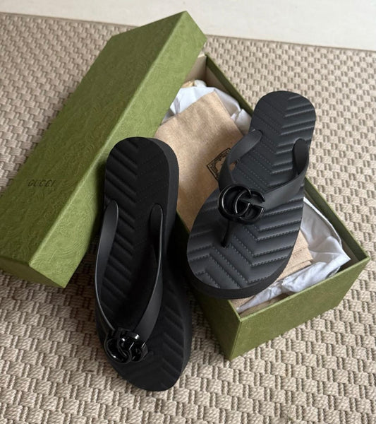 Gucci Black Double G Flip Flops
Brand New In Box UK 2