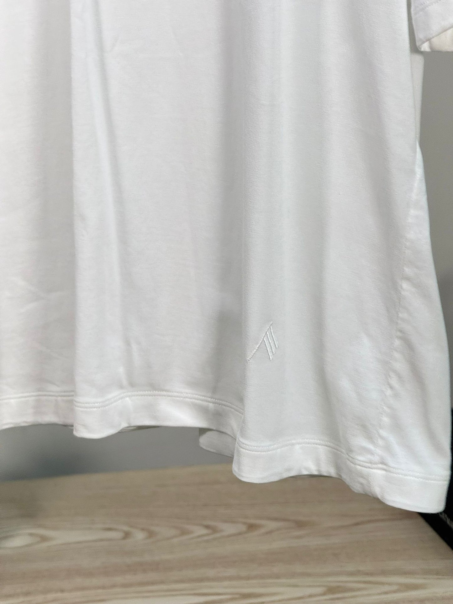 The Attico White Join Us Upstairs Plain T-shirt - IT 38/S-M