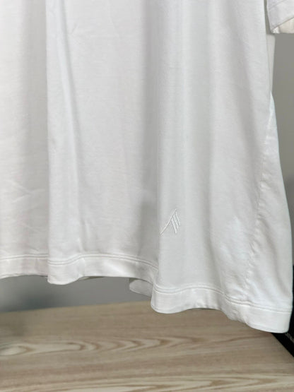 The Attico White Join Us Upstairs Plain T-shirt - IT 38/S-M