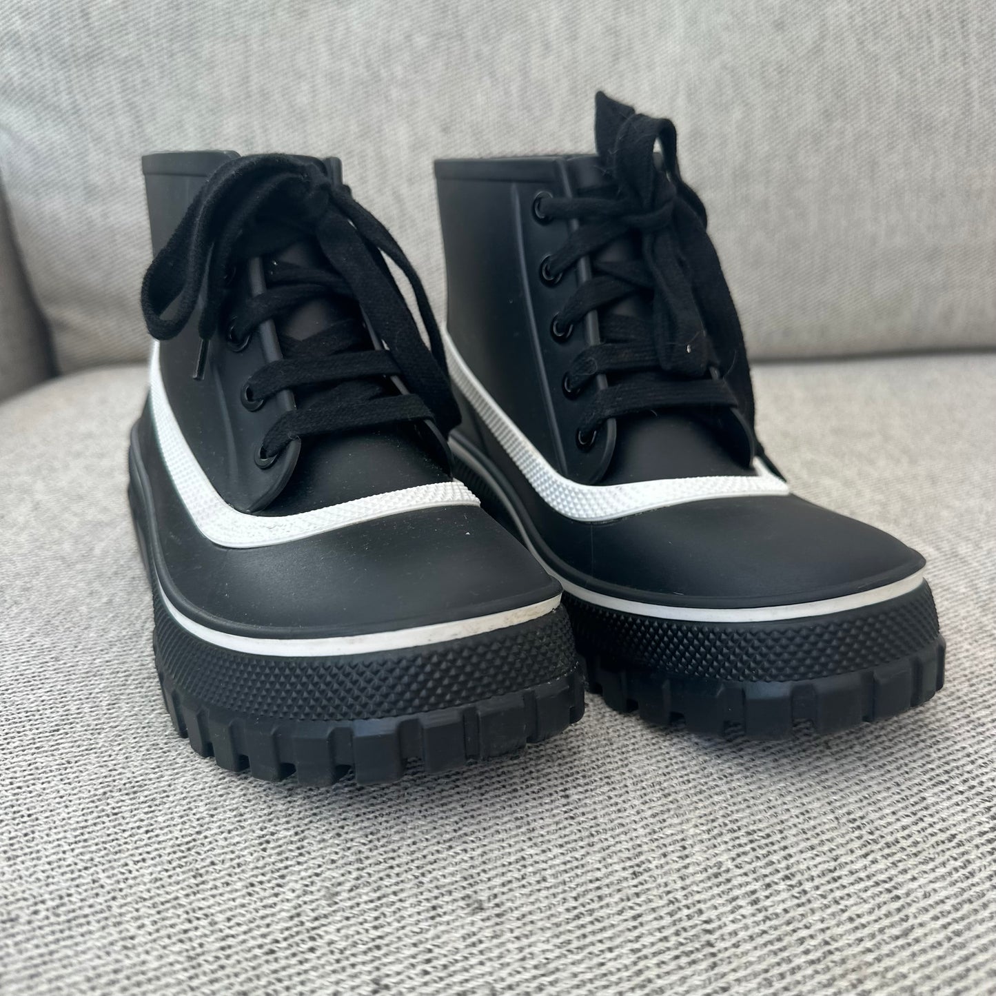 Givenchy Black & White Glaston Boots – EU 36 / UK 3