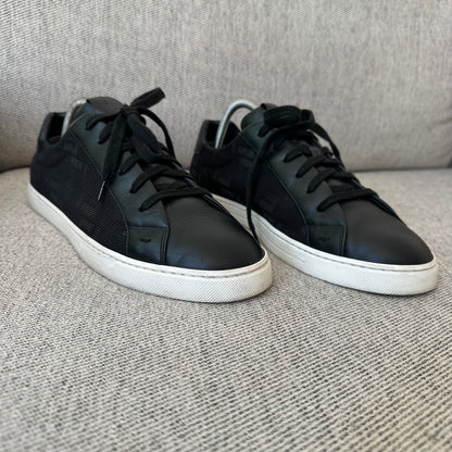Fendi Black FF Insert Trainers – UK 8