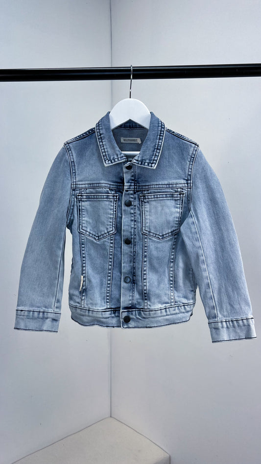 Kids Billybandit Blue Denim Rainbow Eye Jacket - Age 6
