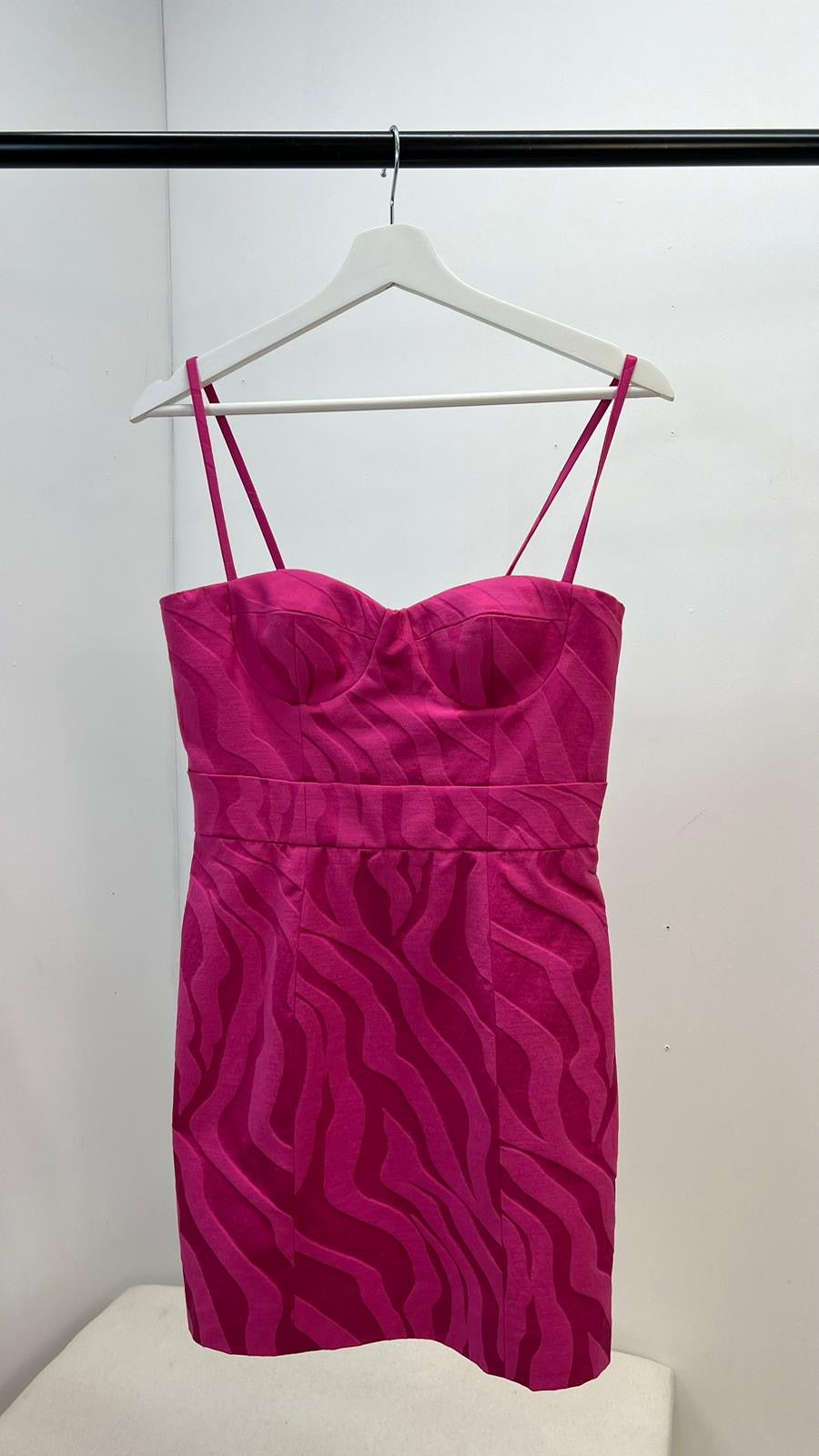 Just Cavalli Hot Pink Mini Dress- Brand New In Tags UK 10