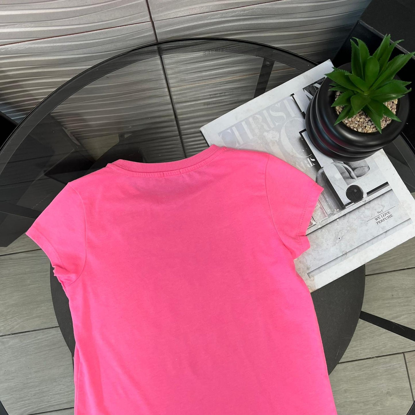 Kids BillieBlush Pink A LA Plage T-Shirt (Age 10)