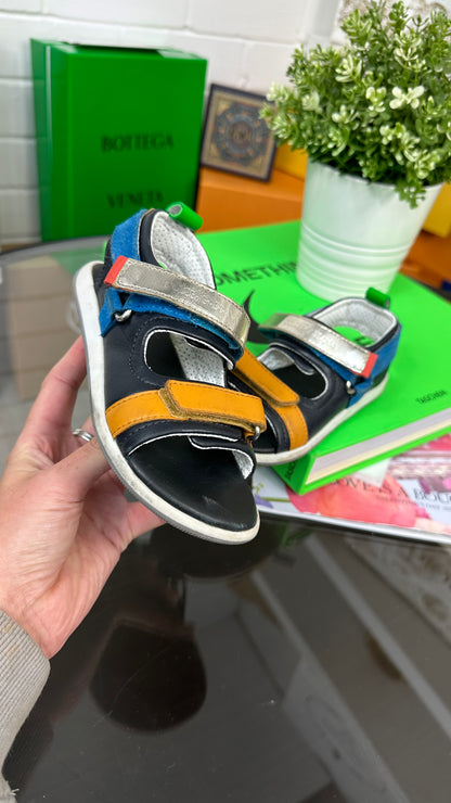 Kids Dolce & Gabbana Beach Navy Sandals (uk9)