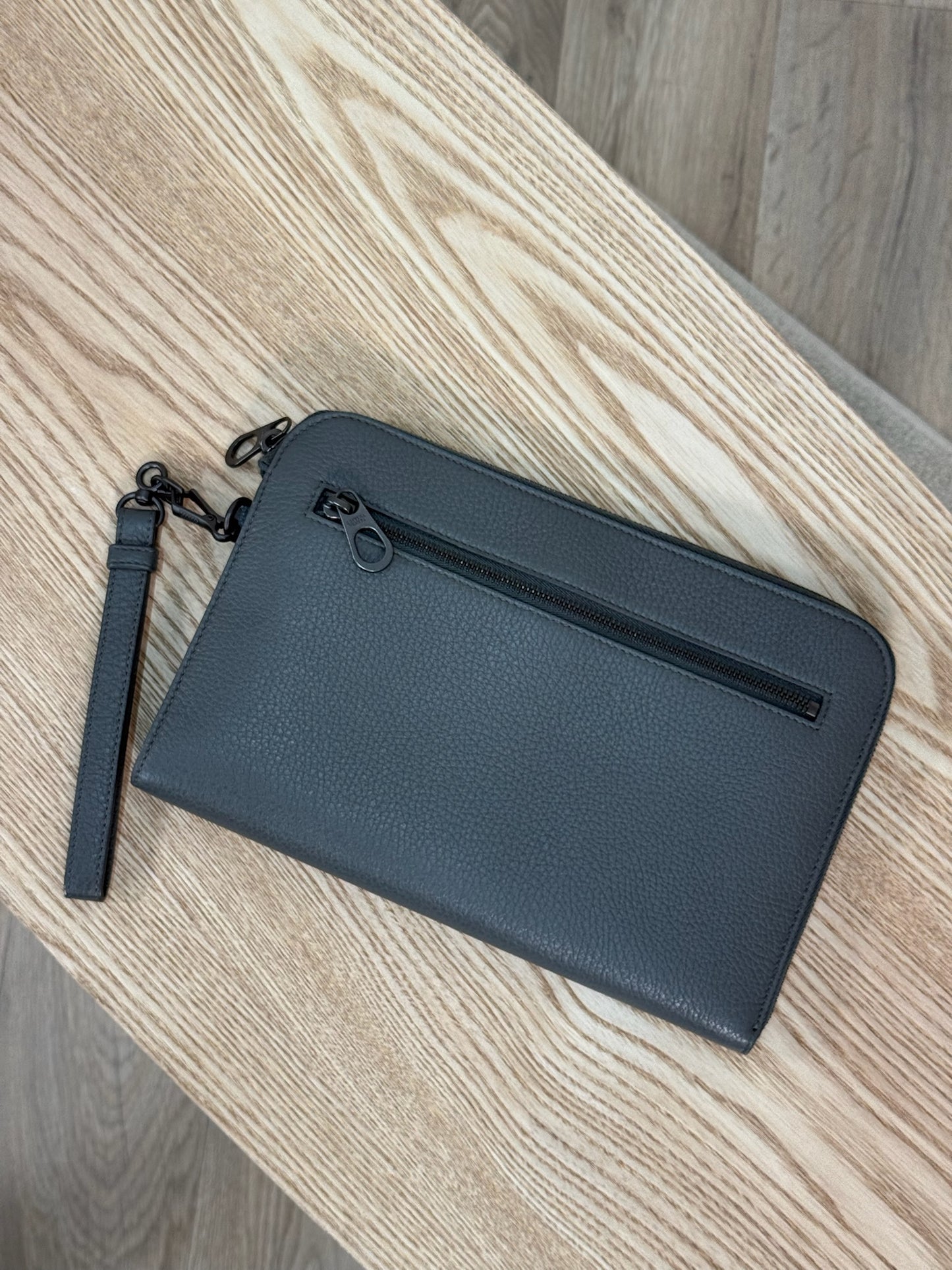 Bottega Veneta Grey Wallet pouch