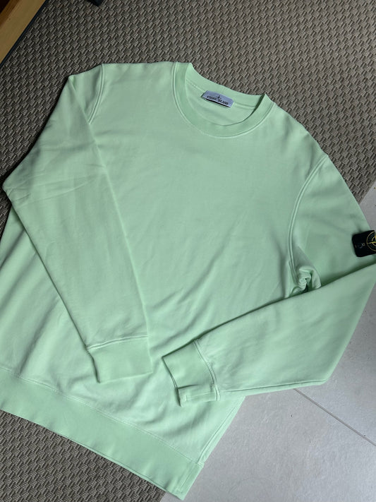 Stone Island Green Badge Jumper  - XXL