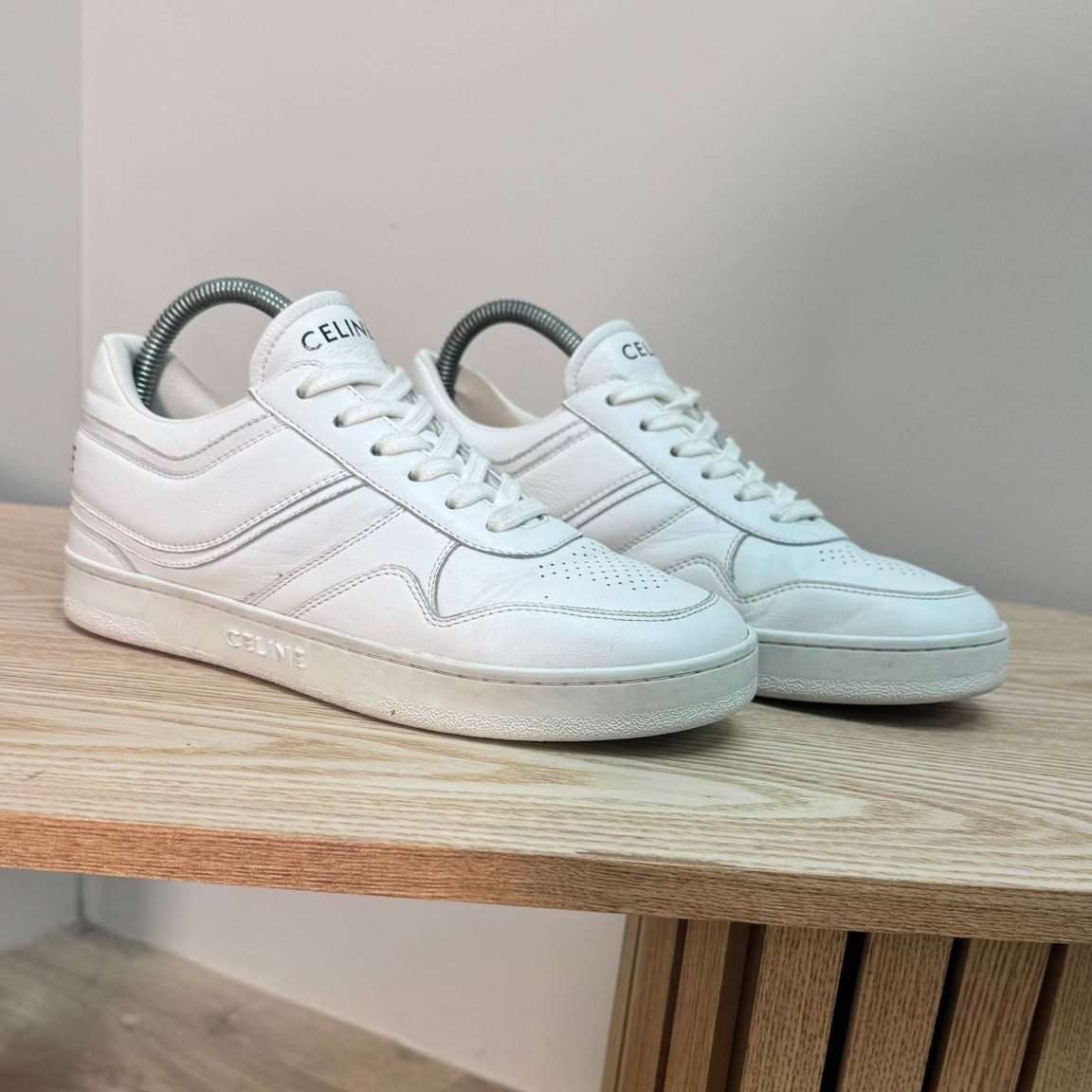 Celine White low lace CT-04 trainer - UK 4