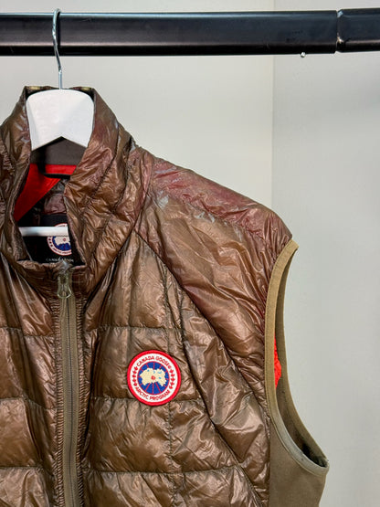 Canada Goose Khaki Padded HyBridge Lite Vest Gillet - XL