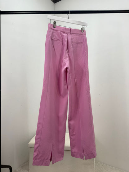 Stella McCartney Pink Straight Leg Trouser - Small