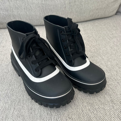 Givenchy Black & White Glaston Boots – EU 36 / UK 3