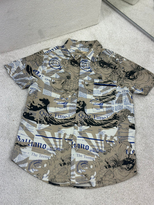 Kids John Galliano Printed Shirt - Age 8