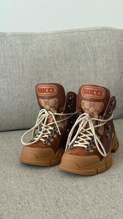 Gucci Flashtrek GG Sneaker boot, Brand New - 39/UK6